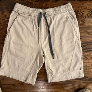 Lululemon shorts (soft sweatpants material) w/o liner